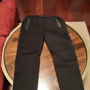 Alexander Wang X H&M Pants size 38 (US 8) Tech Scuba Chinos Black NWT